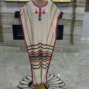 Mexican‎ Traditional Kaftan Dress. Size M/L